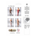 Ouvert Strumpfhose TI OPEN 006 weiß von Passion Erotic Line | Fesselliebe.de