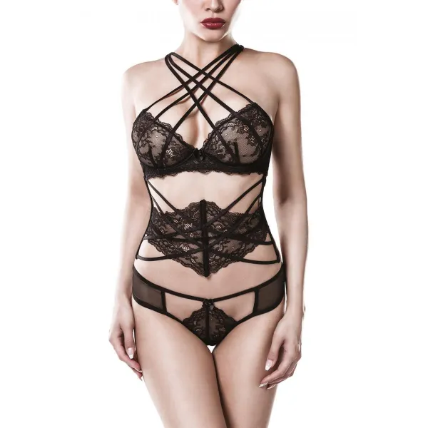 3-teiliges Lingerie-Set 15118 von Grey Velvet | Fesselliebe.de