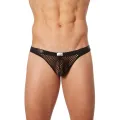 Schwarzer Herren String 911-57 von Look Me