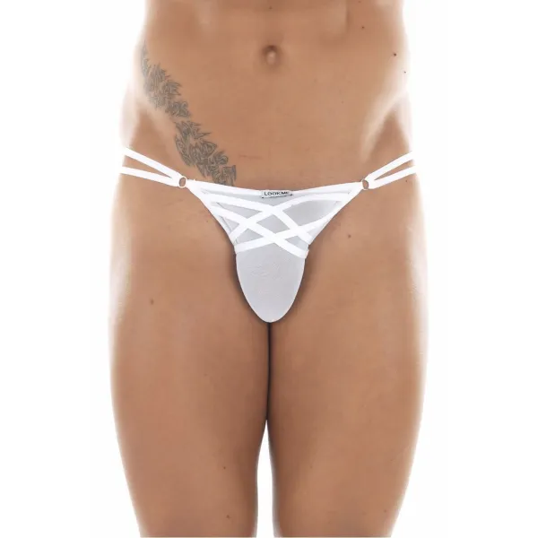 Weißer Männer String 99-20 von Look Me | Fesselliebe.de