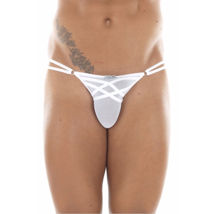 Weißer Männer String 99-20 von Look Me | Fesselliebe.de