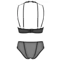 Set aus Bügel-BH mit Stickerei und Panty 171818 von Petite Noir