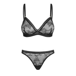 Set aus Bügel-BH Spitze und String 030418 von Petite Noir | Fesselliebe.de