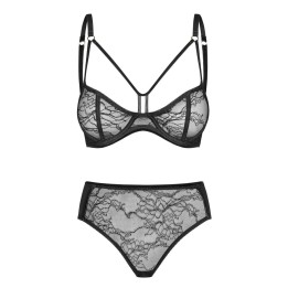 Set aus Balconette Bügel-BH und Panty 080918 von Petite Noir | Fesselliebe.de