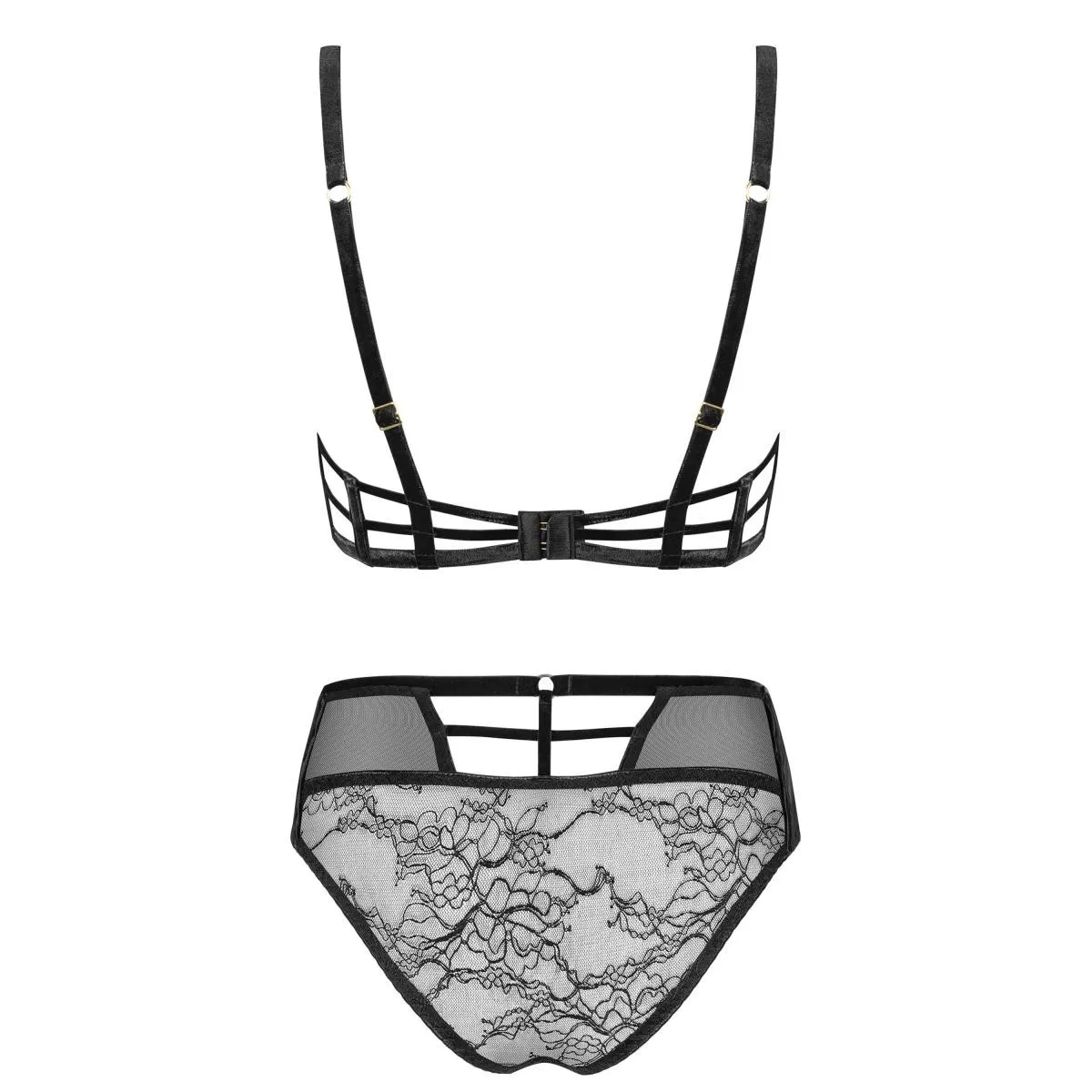 Set aus Balconette Bügel-BH und Panty 080918 von Petite Noir | Fesselliebe.de