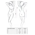 Schwarzes Negligee Brasiliana Plus Size von Passion Dessous