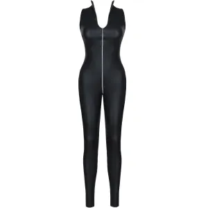 Schwarzer Overall DDAnanke001 von Demoniq Dark Desire Collection