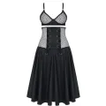 Schwarzes Set DDSelene001 von Demoniq Dark Desire Collection