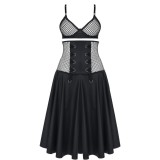 Schwarzes Set DDSelene001 von Demoniq Dark Desire Collection | Fesselliebe.de