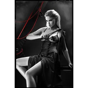 Schwarzes Set DDSelene001 von Demoniq Dark Desire Collection