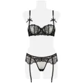 3-teiliges Straps-BH-Set 15121 von Grey Velvet