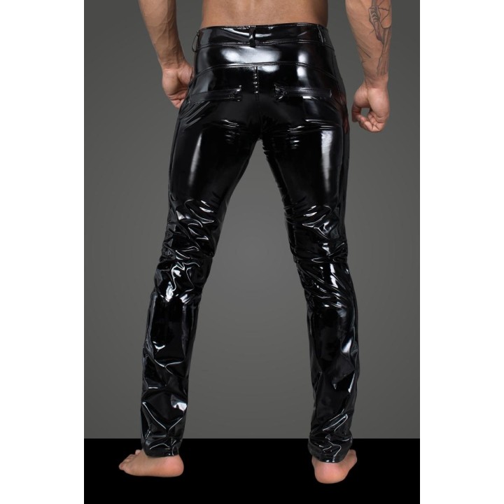 Lange Hose aus eLastischem PVC H060 von Noir Handmade Rebellious Collection | Fesselliebe.de