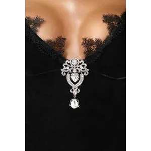 Schwarzes Gorset Wonderful von Lolitta