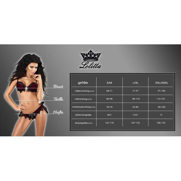 Schwarzes Gorset Wonderful von Lolitta | Fesselliebe.de