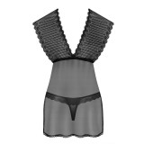 857-BAB-1 Babydoll schwarz von Obsessive | Fesselliebe.de