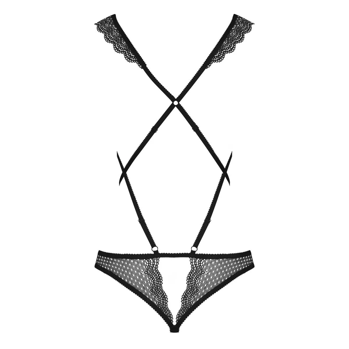 857-TED-1 ouvert Body schwarz von Obsessive | Fesselliebe.de