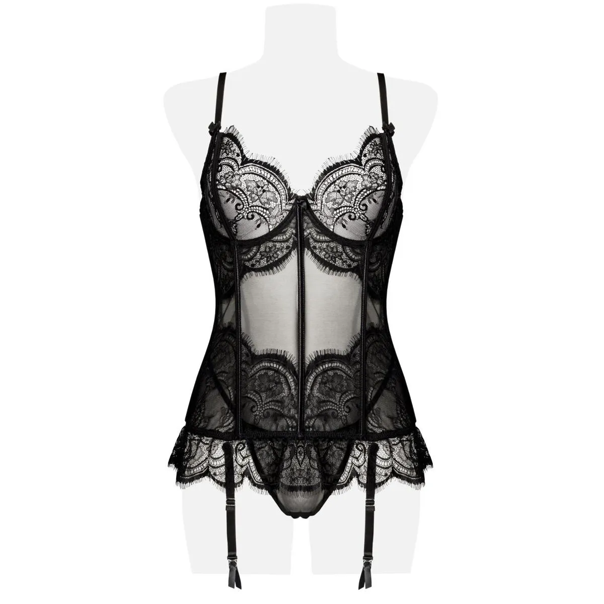 2-teiliges Lingerie-Corsagen-Set 15126 von Grey Velvet | Fesselliebe.de