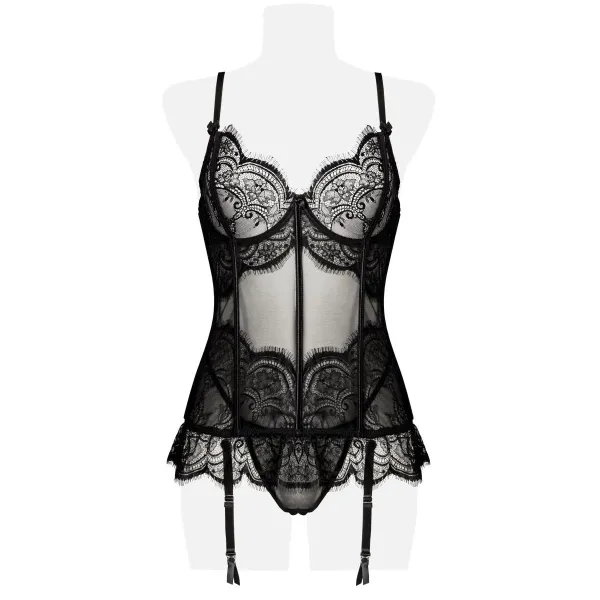 2-teiliges Lingerie-Corsagen-Set 15126 von Grey Velvet | Fesselliebe.de