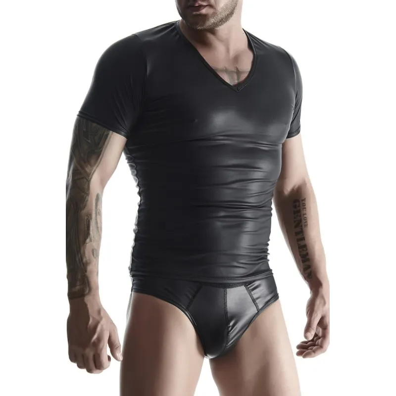 T-Shirt TSH001 schwarz von Regnes Fetish Planet | Fesselliebe.de