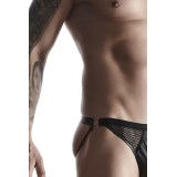 Jock Slip BRI007 schwarz von Regnes Fetish Planet | Fesselliebe.de
