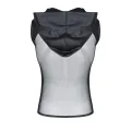 Kapuzen-Shirt TSH005 schwarz von Regnes Fetish Planet