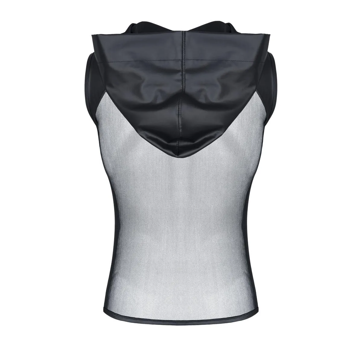 Kapuzen-Shirt TSH005 schwarz von Regnes Fetish Planet | Fesselliebe.de