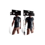 T-Shirt TSH007 schwarz von Regnes Fetish Planet | Fesselliebe.de