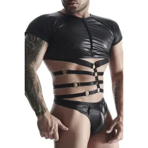 T-Shirt TSH011 schwarz von Regnes Fetish Planet