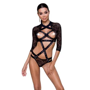 Schwarzer Leticia Body von Passion Devil Collection | Fesselliebe.de