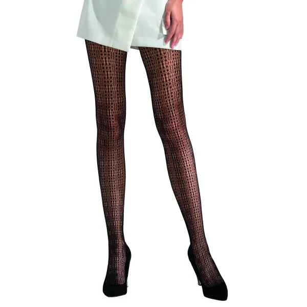 Netz-Strumpfhose TI042 schwarz von Passion | Fesselliebe.de