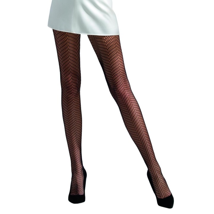 Netz-Strumpfhose TI017 schwarz von Passion | Fesselliebe.de