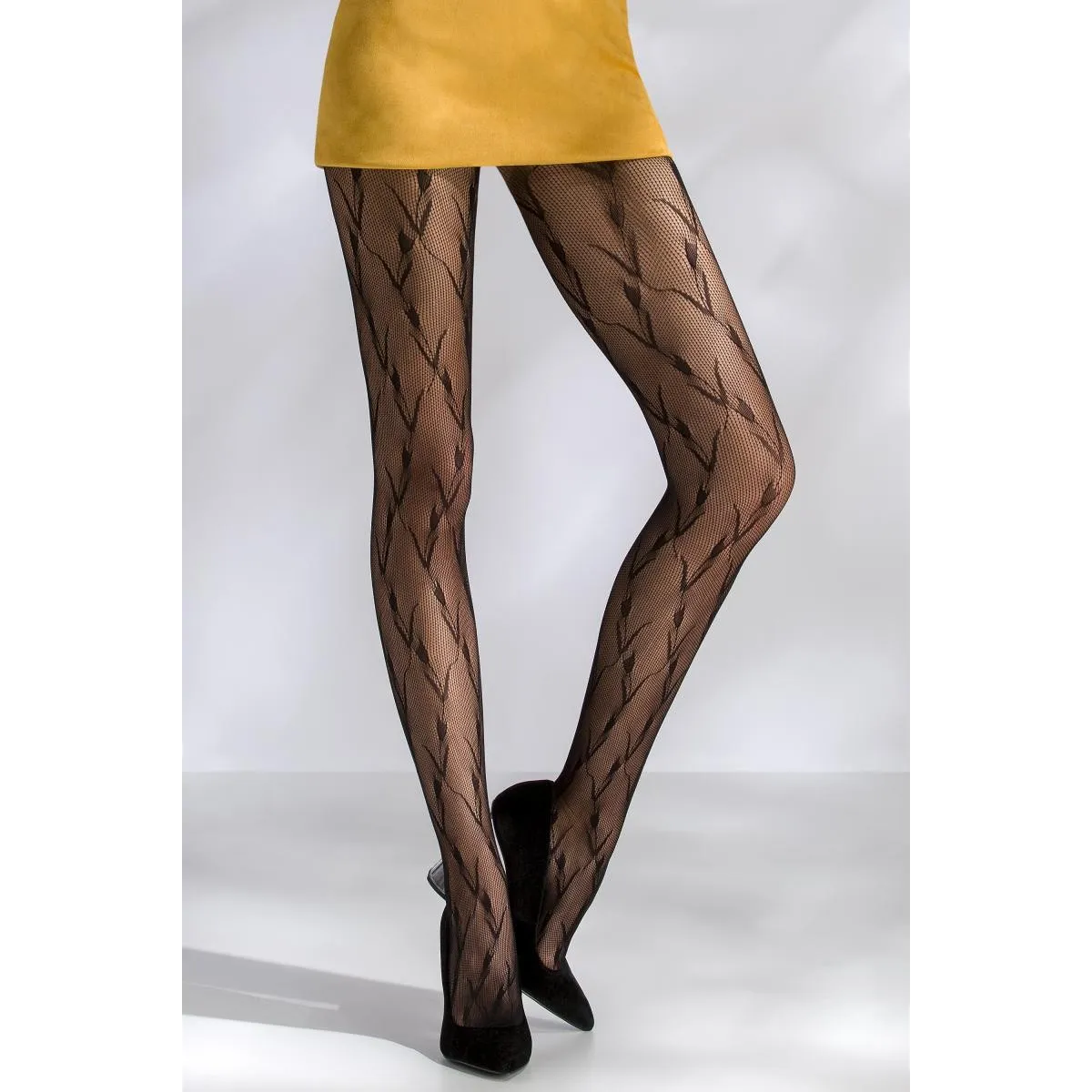 Netz-Strumpfhose TI046 schwarz von Passion | Fesselliebe.de