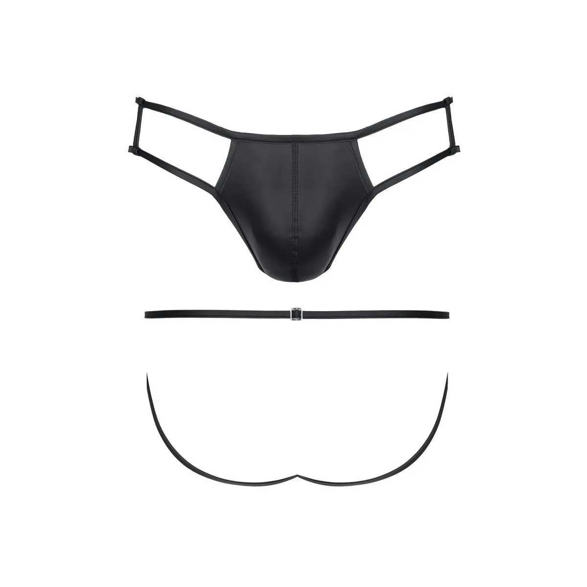 Jock Slip BRI001 schwarz von Regnes Fetish Planet | Fesselliebe.de