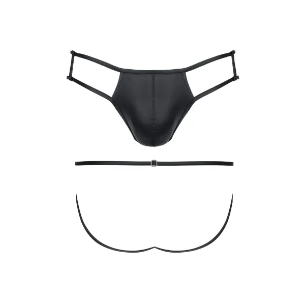 Jock Slip BRI001 schwarz von Regnes Fetish Planet | Fesselliebe.de