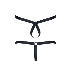 2er Pack Harness String BRI010 schwarz von Regnes Fetish Planet