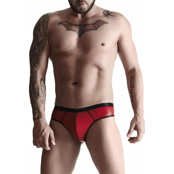 Slip BRI014 rot von Regnes Fetish Planet | Fesselliebe.de