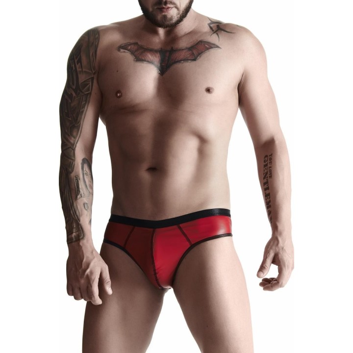 Slip BRI014 rot von Regnes Fetish Planet | Fesselliebe.de