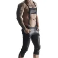 Bermudas TRA001 schwarz von Regnes Fetish Planet