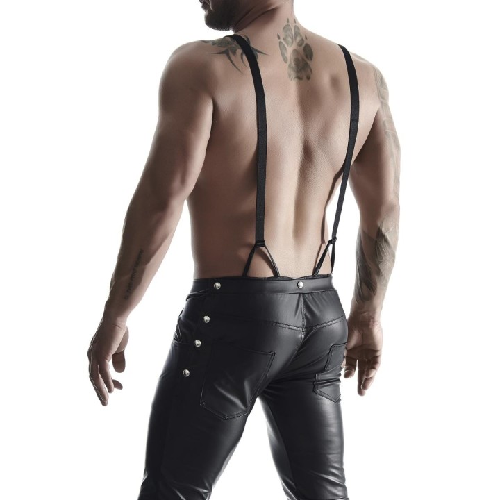 Bermudas TRA001 schwarz von Regnes Fetish Planet | Fesselliebe.de