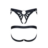 Harness String BRI012 schwarz von Regnes Fetish Planet | Fesselliebe.de