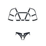 Harness SET010 schwarz von Regnes Fetish Planet | Fesselliebe.de