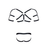 Harness SET010 schwarz von Regnes Fetish Planet | Fesselliebe.de