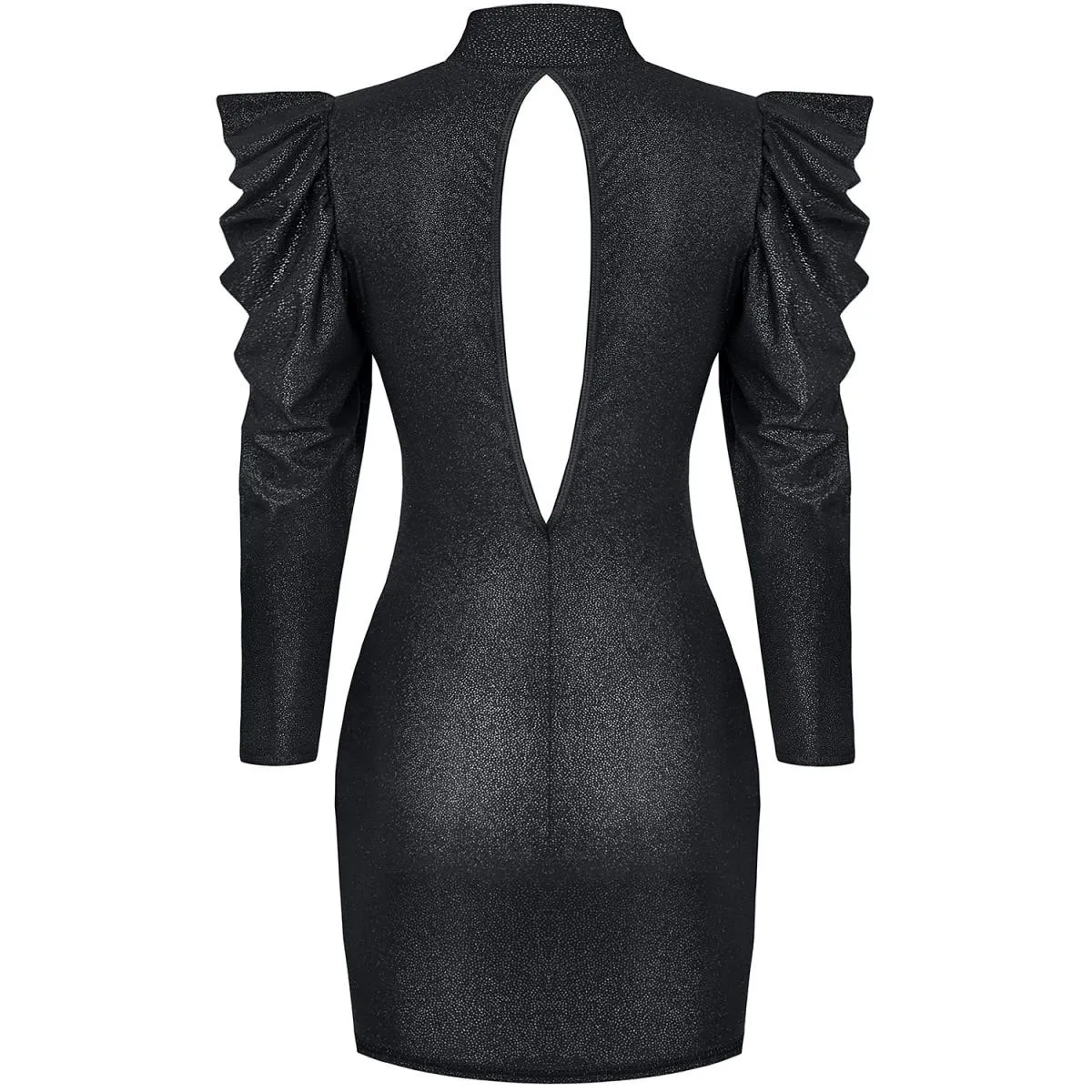 Schwarzes Minikleid CADR005 von Demoniq Carnival Party Line | Fesselliebe.de