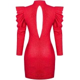 Rotes Minikleid CADR006 von Demoniq Carnival Party Line | Fesselliebe.de