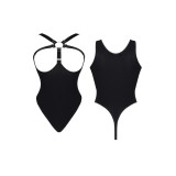Schwarzer Body LXEstrella001 von Demoniq LadyX | Fesselliebe.de