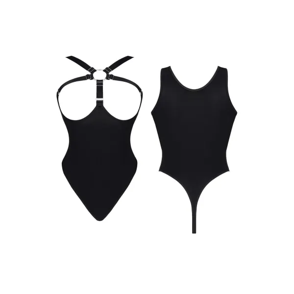 Schwarzer Body LXEstrella001 von Demoniq LadyX | Fesselliebe.de