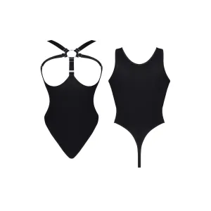 Schwarzer Body LXEstrella001 von Demoniq LadyX