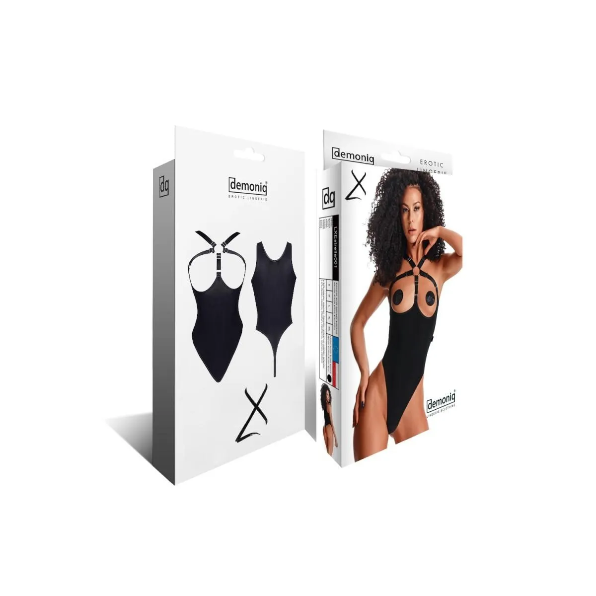 Schwarzer Body LXEstrella001 von Demoniq LadyX | Fesselliebe.de