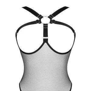 Schwarzer Body LXMayte001 von Demoniq LadyX