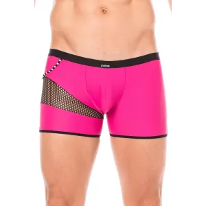 Herren Boxer Short 2004-67 magenta von Look Me | Fesselliebe.de